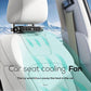 Car Headrest Cooling Air Fan 3 Speeds Adjustable