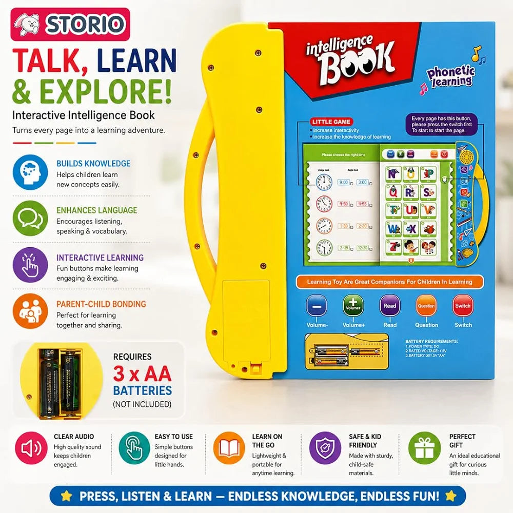 Intelligence Book — Train Your Kids Mind to Think Smarter