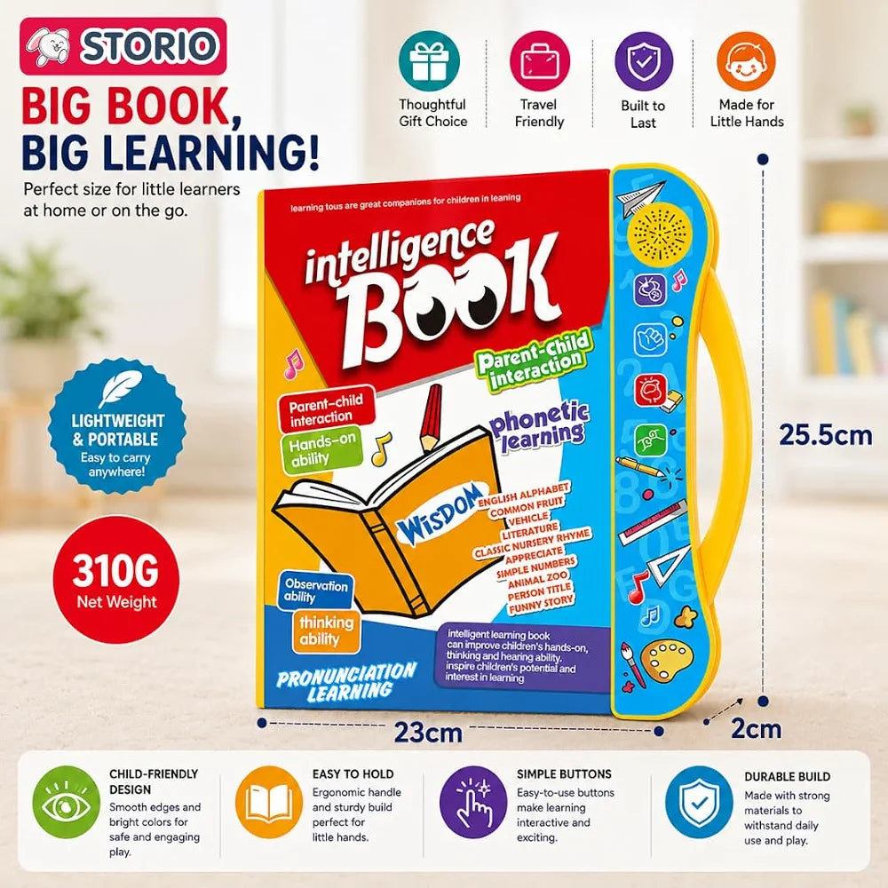 Intelligence Book — Train Your Kids Mind to Think Smarter