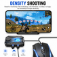 4 in 1 X2 Mobile Phone One Hand Video Game Keyboard Keypad Gaming LED + Color DPI Mouse