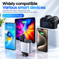 4-in-1 Fast Car Charger with Digital Voltage Display | Multi-Device Charging | 120W Fast charger