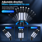 4-in-1 Fast Car Charger with Digital Voltage Display | Multi-Device Charging | 120W Fast charger